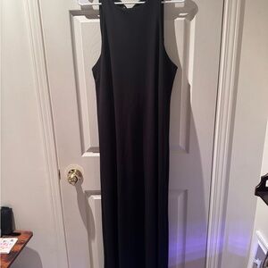 Elegant Black Sleeveless Dress from Zara